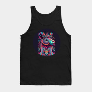 A llama bringing the Carnaval spirit Tank Top